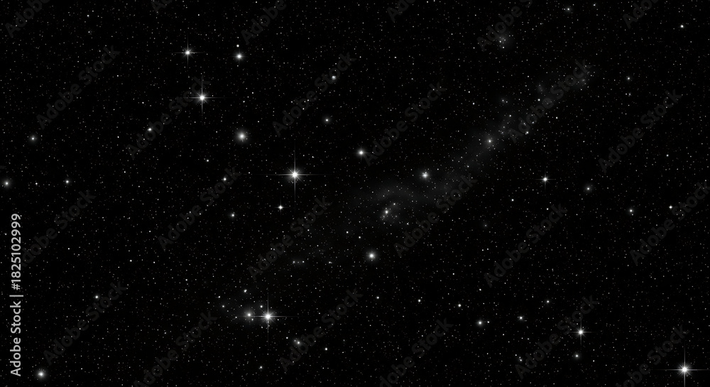 Obraz premium Black and white abstract star background 54182262 1