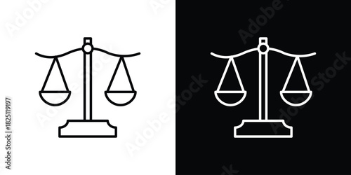 Economies of scale icon symbol, Set of line icons pack