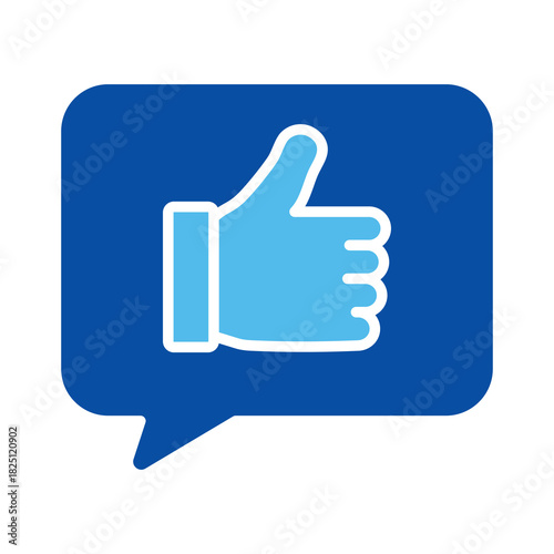 Like In Blue Style, Vector Illustration