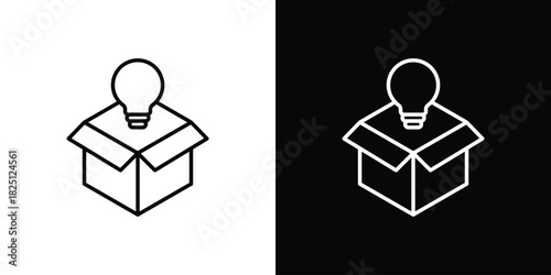 New product icon symbol, Set of line icons pack