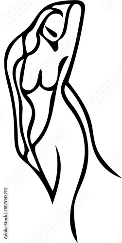 Zodiak virgo illustrator 