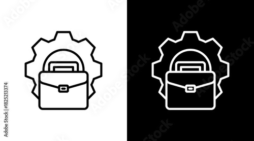 Project Portfolio With Icon Set Design