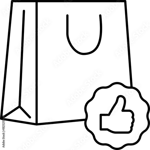 Line Art Best Selling Product Icon