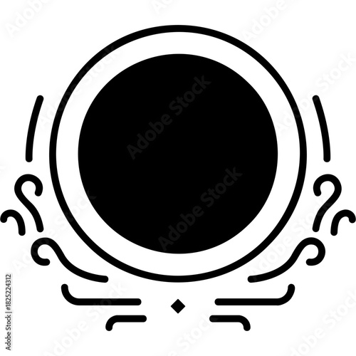 Glyph Solid Luxury Emblem Icon