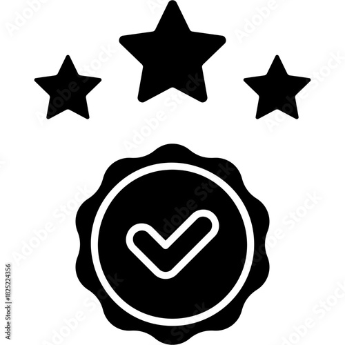 Glyph Solid High Standard Icon