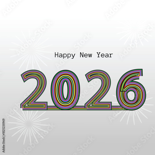 Happy New year-2026 Design