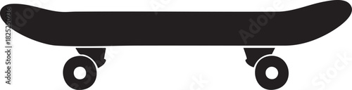  Skateboard Isolated on Transparent Background