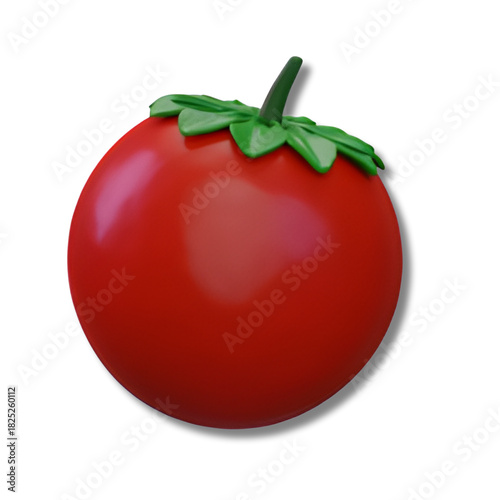 tomato isolated on white