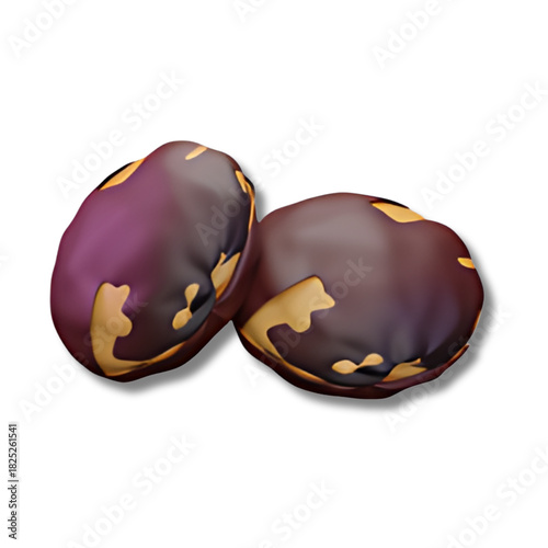 purple and yellow sweet pepper