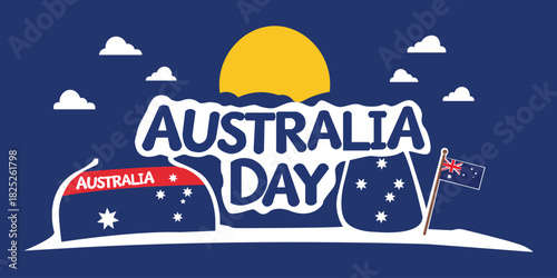 Celebrate Australia Day with Patriotic Symbols and Sunshine