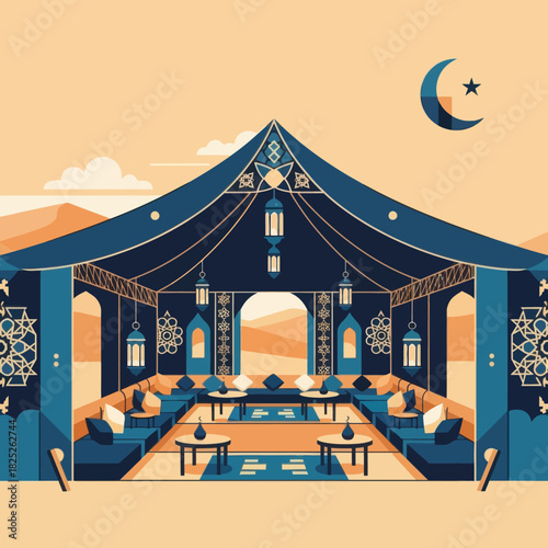 Desert Tent for Iftar/Suhoor
