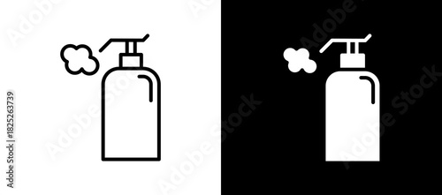 Soap blackwhite icon