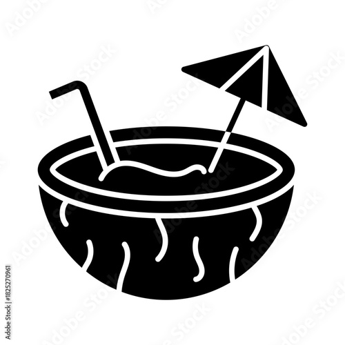 coconut drink icon