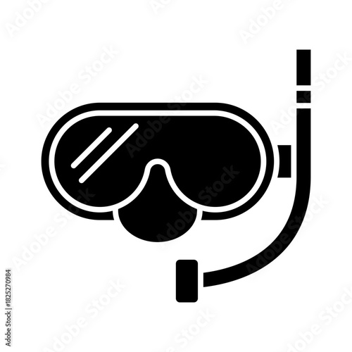snorkel gear icon