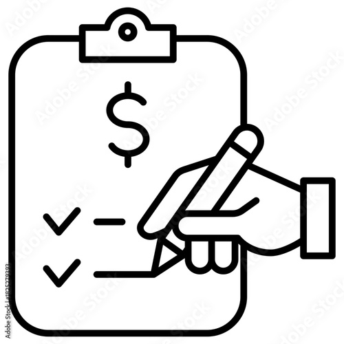 Quotation Outline Icon