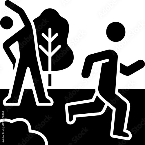 Glyph Solid Active Day Icon