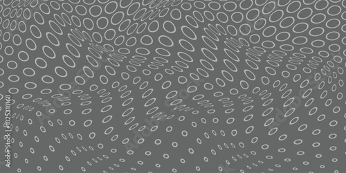 simple grey outline halftone dot wave pattern for banner poster background.