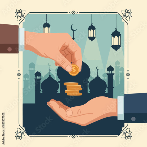 Giving Zakat Donation in Ramadan