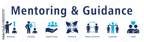 Mentoring & Guidance Web Banner Duotone