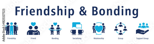 Friendship & Bonding Web Banner Duotone
