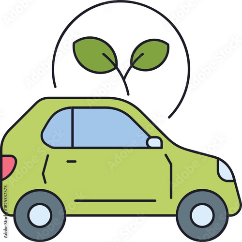 Eco Transport Sticker