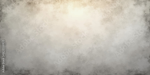 Dark, aged grunge paper texture with a vintage cloud and fog pattern on a black and gray surface design background