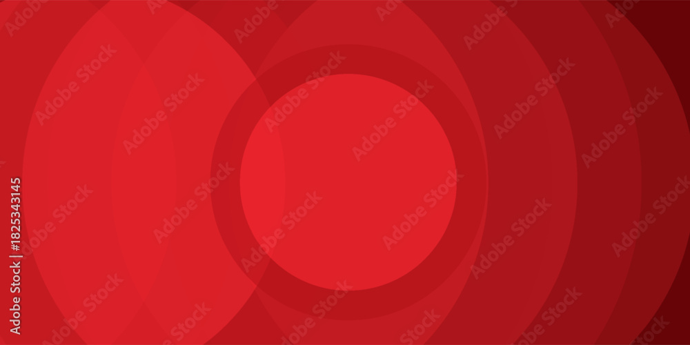 Obraz premium Red abstract background. Dynamic shapes composition, vector