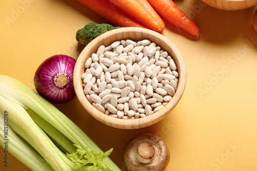 Different fresh vegetables ...