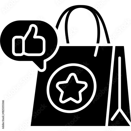 Glyph Solid Recommendation Icon