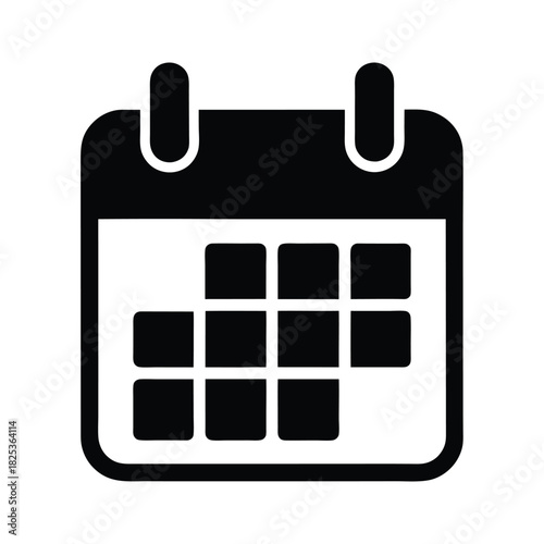 Calendar Reminder Icon Vector Illustration