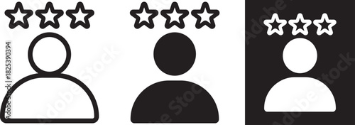 user experience vector symbol, Customer satisfaction icon Graphic vector, rating signs, customer reviews sign illustration,
