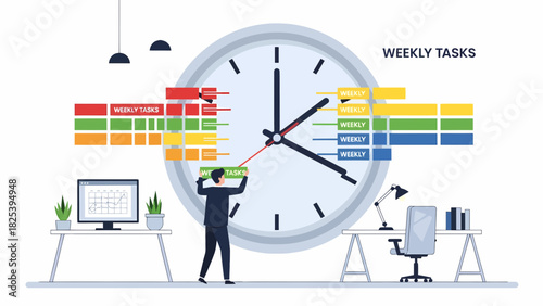 Strategic Task Management And Time Planning For Weekly Productivity