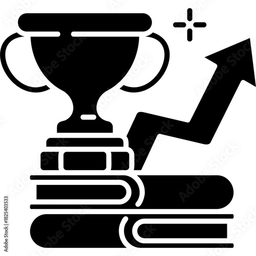 Glyph Solid Skill Boost Icon