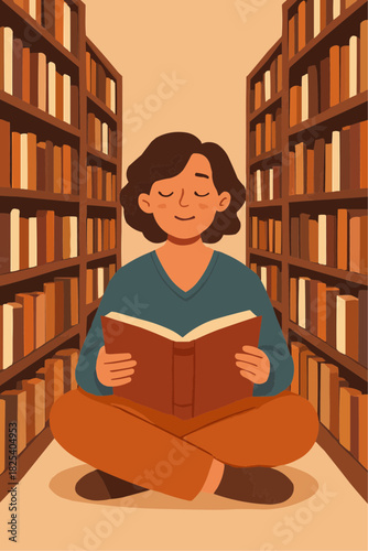 Introvert Lost in Library Heaven