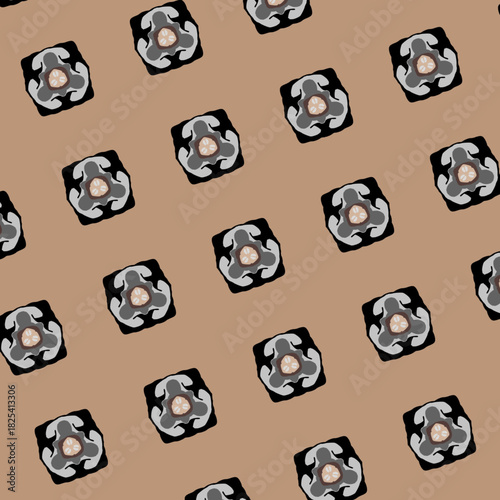 seamless background with a lot of buttons