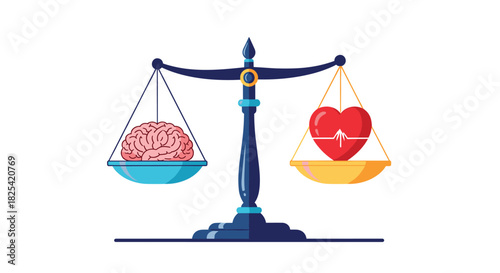 Balancing logic and emotion is key to making wise decisions in life.