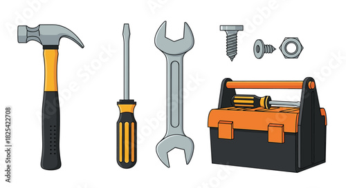 A collection of essential tools for any DIY enthusiast or professional handyman.