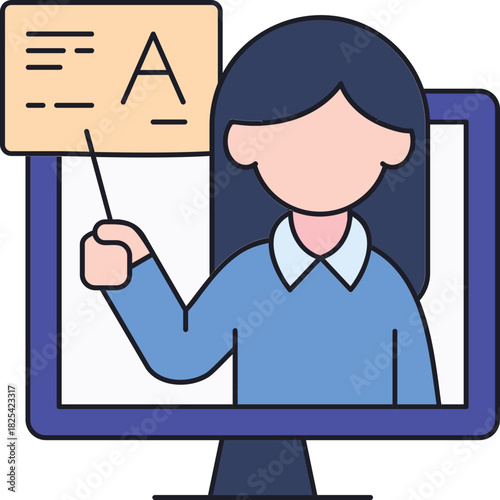 Online Tutor Sticker
