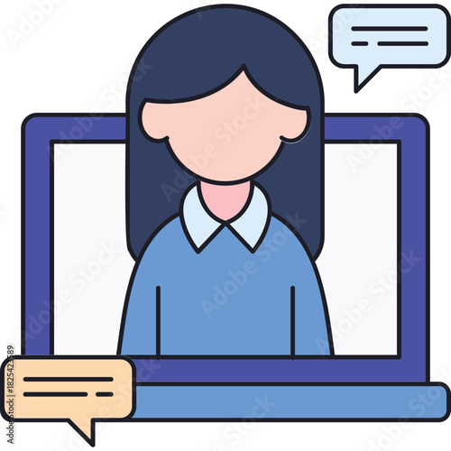 Online Consultation Sticker