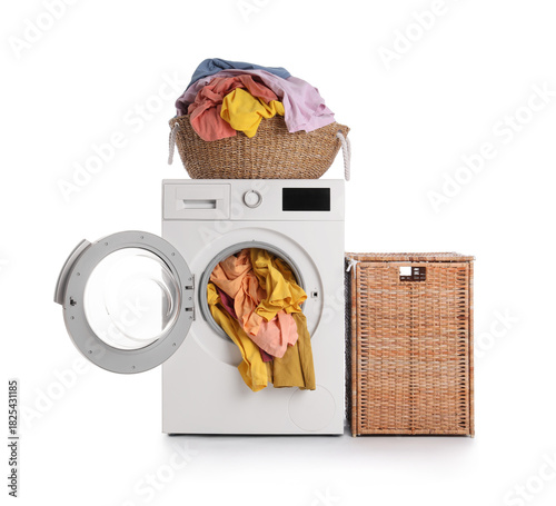 Washing machine with dirty ...