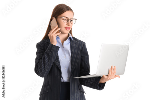 Beautiful young businesswom...