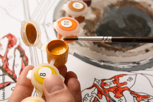 Creative hobby painting by ...