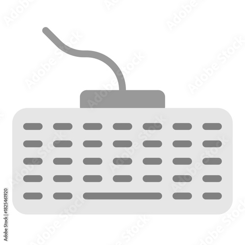 Keyboard Vector Flat Icon Design