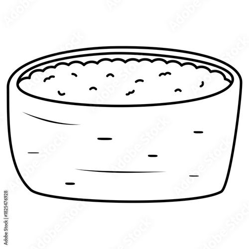 inari sushi nigiri illustration