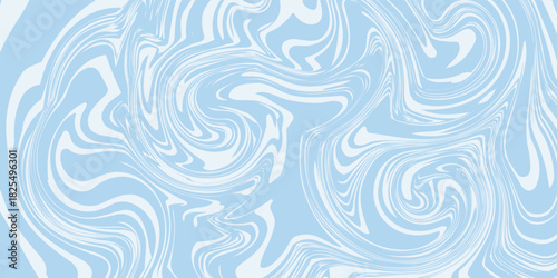 Abstract background seamless pattern with colorful waves. Trendy vector illustration in retro psychedelic style. modern