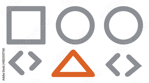 Modern minimalist black UI buttons with up arrow, plus, minus, and toggle controls on a clean background for digital design.