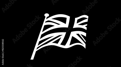 Modern minimalist black UI buttons with up arrow, plus, minus, and toggle controls on a clean background for digital design.