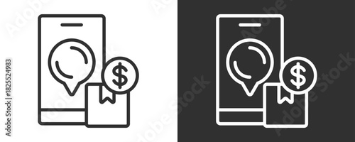 Order Icon Set Vector Collection Isolated In Black And White