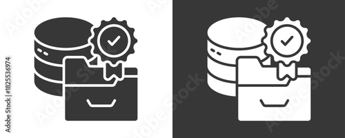 Data Quality Icon Set Multiple Style Collection
