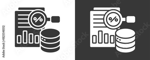 Data Analysis Icon Set Multiple Style Collection